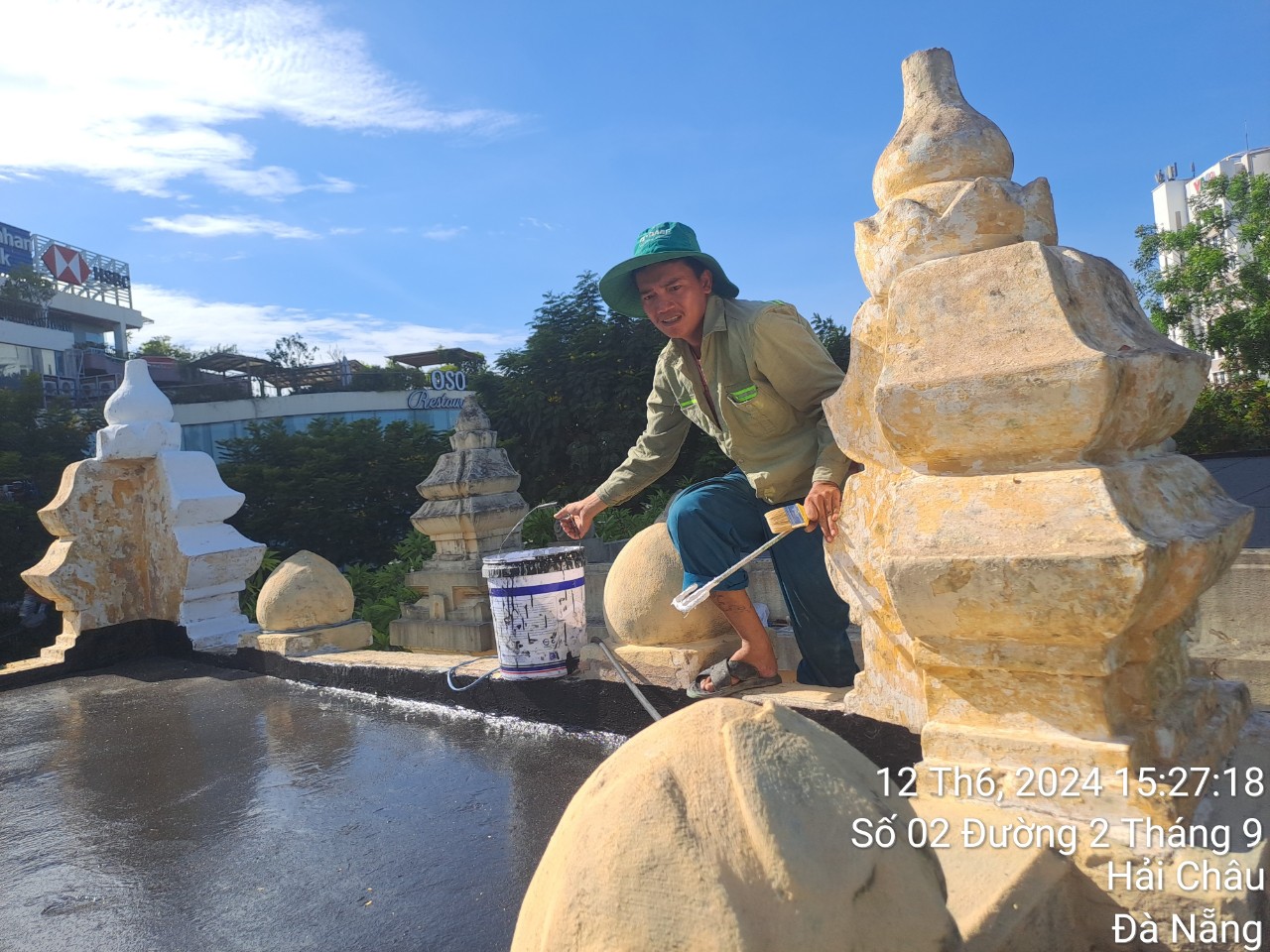 Công trình chống thấm Bảo Tàng Chăm Đà Nẵng