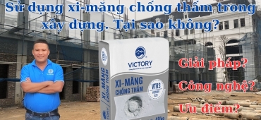 Xi măng chống thấm, chống nứt Victory G20 độ bền trên 50 năm - Kim Toàn Phát